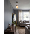 Load image into Gallery viewer, Bullet-shaped Alabaster Semi-Flush Mount Ceiling Light