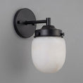 Load image into Gallery viewer, Bullet-shaped Alabaster Wall Sconce