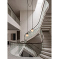 Load image into Gallery viewer, Bullet-shaped Chain Alabaster Chandelier