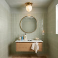 Load image into Gallery viewer, Bullet-shaped Alabaster Flush Mount