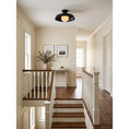 Load image into Gallery viewer, Cadence Alabaster Semi-Flush Mount