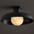 Load image into Gallery viewer, Cadence Alabaster Semi-Flush Mount