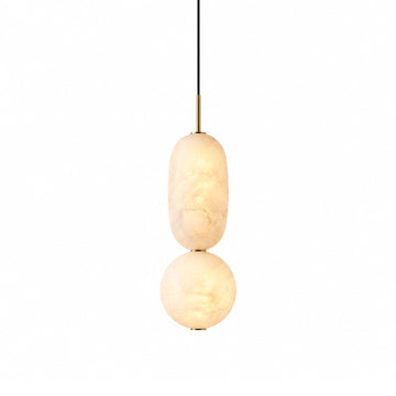 Caelune Alabaster Pendant Lamp — Dimension drawings 1