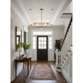 Load image into Gallery viewer, Camellia Alabaster Chandelier