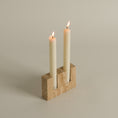 Load image into Gallery viewer, Canyon Marble Double Candle Holder
