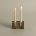 Load image into Gallery viewer, Canyon Marble Double Candle Holder