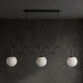 Bild in die Galerieansicht laden, Cecil Alabaster Linear Pendant Lamp