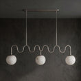 Bild in die Galerieansicht laden, Cecil Alabaster Linear Pendant Lamp