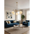 Load image into Gallery viewer, Cecil Balanced Glass Chandelier