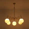 Load image into Gallery viewer, Cecil Balanced Glass Chandelier
