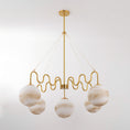 Load image into Gallery viewer, Cecil Balanced Glass Chandelier