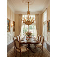 Load image into Gallery viewer, Céline Brass Chandelier