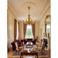 Bild in die Galerieansicht laden, Chambord Brass Candle Chandelier