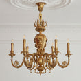 Bild in die Galerieansicht laden, Chambord Brass Candle Chandelier