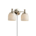 Charger l'image dans la visionneuse de la galerie, Chart Alabaster Plug-in Wall Sconce