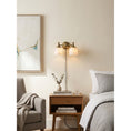 Charger l'image dans la visionneuse de la galerie, Chart Alabaster Plug-in Wall Sconce
