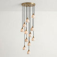 Load image into Gallery viewer, Chart Alabaster Cluster Chandelier