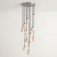 Load image into Gallery viewer, Chart Alabaster Cluster Chandelier