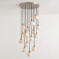 Bild in Galerie-Betrachter laden, Chart Alabaster Cluster Chandelier