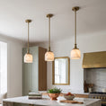 Cargar la imagen en la vista de la galería, Chart Alabaster Pendant Lamp