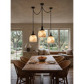 Load image into Gallery viewer, Chart Chain Alabaster Chandelier