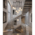 Load image into Gallery viewer, Chart Chain Alabaster Chandelier