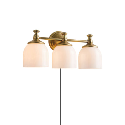 Chart Glas Stecker-Wandleuchte