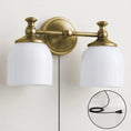 Bild in Galerie-Betrachter laden, Chart Glass Plug-in Wall Sconce