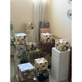 Load image into Gallery viewer, Checkerboard Alabaster Table Lamp