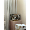 Load image into Gallery viewer, Checkerboard Alabaster Table Lamp