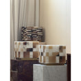 Load image into Gallery viewer, Checkerboard Alabaster Table Lamp