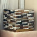Load image into Gallery viewer, Checkerboard Alabaster Table Lamp