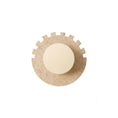 Load image into Gallery viewer, Checkered Disc Wall Sconce