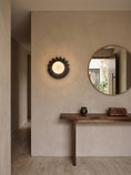 Load image into Gallery viewer, Checkered Disc Wall Sconce