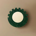 Load image into Gallery viewer, Checkered Disc Wall Sconce