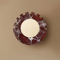 Load image into Gallery viewer, Checkered Disc Wall Sconce