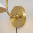 Load image into Gallery viewer, Clivedon Plug-in Wall Sconce