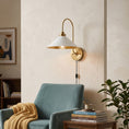 Load image into Gallery viewer, Clivedon Plug-in Wall Sconce