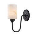 Load image into Gallery viewer, Clyde Alabaster Wall Sconce