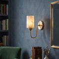 Load image into Gallery viewer, Clyde Alabaster Wall Sconce