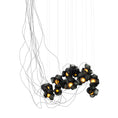 Bild in Galerie-Betrachter laden, Cumulus Sculptural Glass Cluster Chandelier
