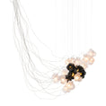 Bild in Galerie-Betrachter laden, Cumulus Sculptural Glass Cluster Chandelier