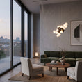 Bild in Galerie-Betrachter laden, Cumulus Sculptural Glass Cluster Chandelier
