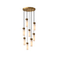 Charger l'image dans la visionneuse de la galerie, Dansani Lyra Alabaster Chandelier