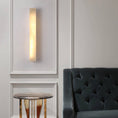 Load image into Gallery viewer, Dara Long Alabaster Wall Sconce