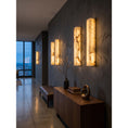 Load image into Gallery viewer, Dara Long Alabaster Wall Sconce