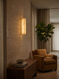 Load image into Gallery viewer, Dara Long Alabaster Wall Sconce