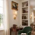 Load image into Gallery viewer, Deering Alabaster Wall Sconce
