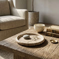 Load image into Gallery viewer, Dune Travertine Tray