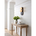 Load image into Gallery viewer, Eccolo Brass Alabaster Wall Sconce